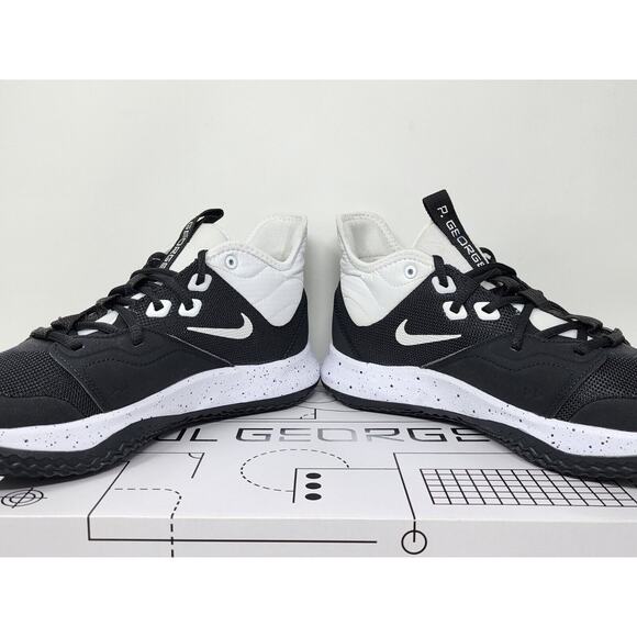 DS Nike PG 3 TB BLACK WHITE CN9512-002 Size 8 *READ* - Picture 6 of 7
